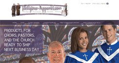 Desktop Screenshot of clergy-apparel.com