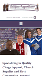 Mobile Screenshot of clergy-apparel.com